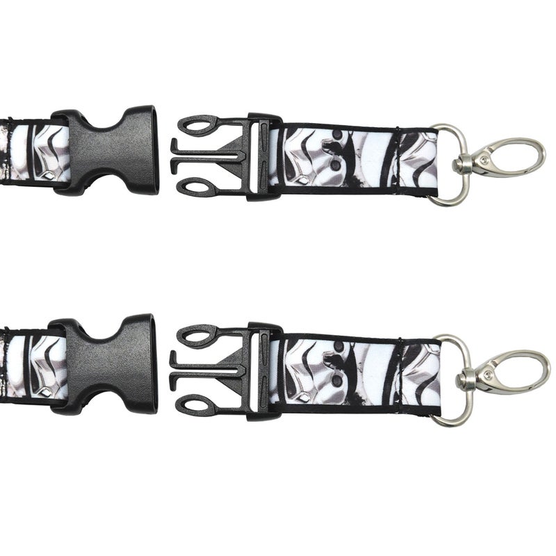 Plasticolor قناع رأس ستورم تروبر بلاستيكلور 004450R01 شخصية شريرة من أفلام كارتون ستار وورز لحامل تذكرة السيارة والشاحنة وSUV ومفتاح سلسلة مع مشبك على حبل عنق - Image 5